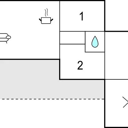 Nyaraló 2 Bedroom Awesome In Fåborg